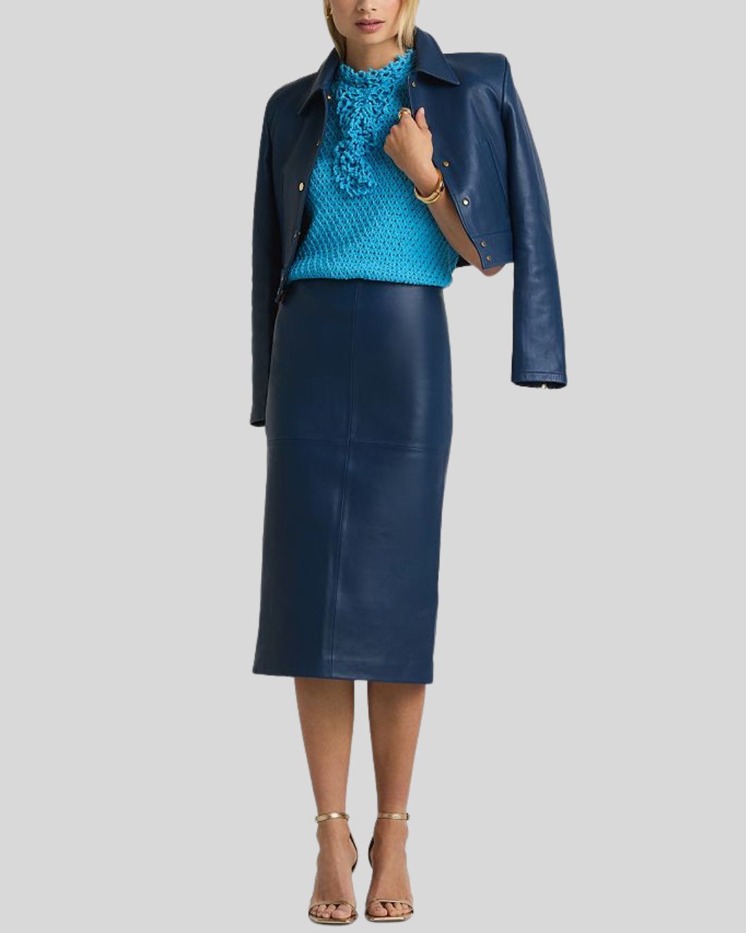 Leather Skirts for Women – Tailored Luxury in Pencil Silhouettes