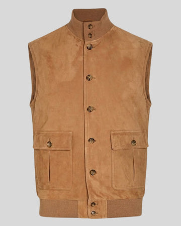 Canyon Tan Suede Vest