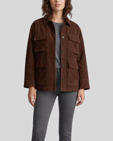 Dakota Field Suede Safari Jacket