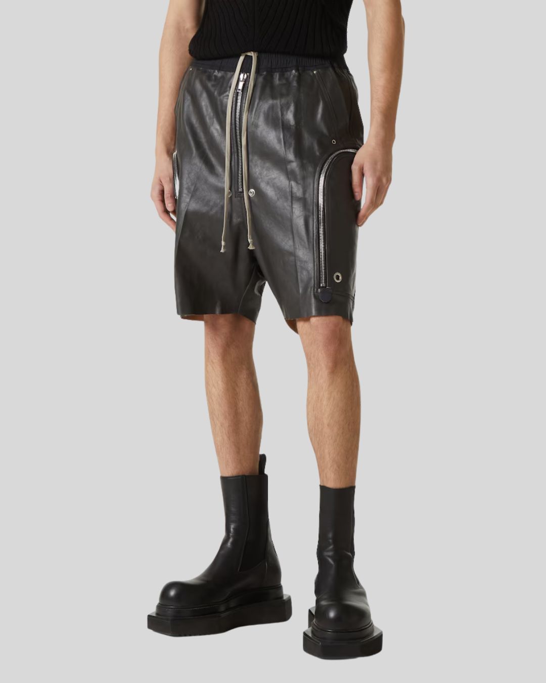 Leather Pants and Shorts for Men – Lambskin & Suede Bottoms