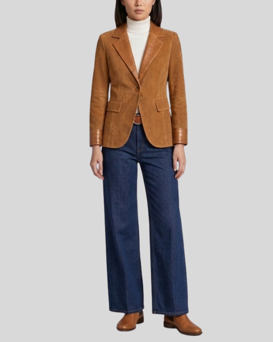 Nordwyn Brown Suede Blazer