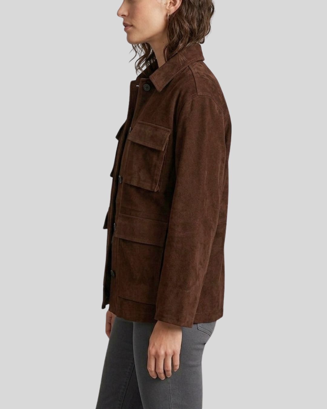 Dakota Field Suede Safari Jacket